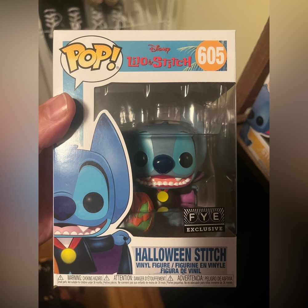 Halloween stitch fye exclusive funko pop!